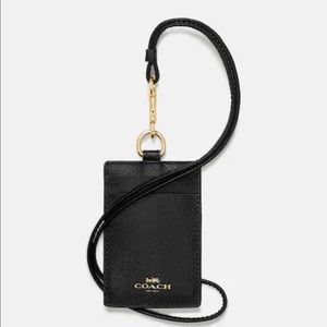 COACH ID LANYARD - BLACK